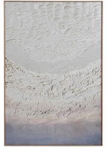 Somcasa Béžovo-fialový abstraktní obraz Regolith 120 x 80 cm