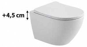 WC s prkénkem softclose závěsné SAT Ergo zadní odpad SATERG3