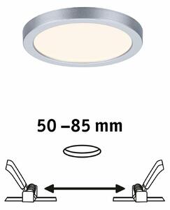 PAULMANN LED vestavné svítidlo Areo VariFit IP44 kruhové 118 6,5W 3.000K matný chrom 930.33