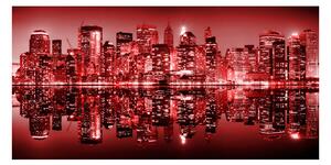 Fototapeta - Red-hot NYC I 550x270 + zdarma lepidlo