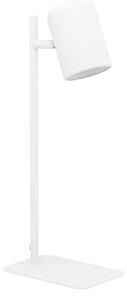 EGLO Stolní industriální LED lampa CEPPINO, 1xGU10, 4,5W, teplá bílá, bílá 98856