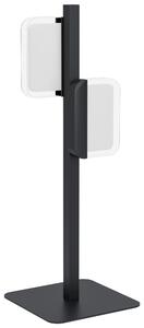 EGLO Stolní LED designová lampa ERVIDEL, 2x4,5W, teplá bílá, černobílá 98878
