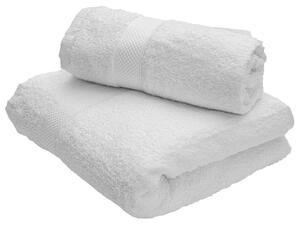 Hotelový ručník POPCORN bílý