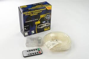 Nexos 57381 Vánoční LED osvětlení - MINI kabel - 10 m teple bílé