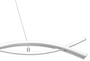 Eglo 96102 - LED Lustr na lanku LASANA 2 LED/35W/230V 3000K lesklý chrom