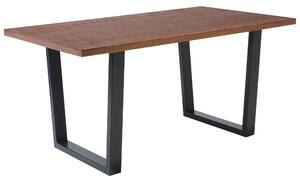 Jídelní stůl hnědý 160x90 cm AUSTIN