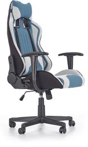 Kancelářská židle Cayman, šedá / tyrkysová