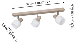 Eglo 900716 - Bodové svítidlo CORATO 3xE14/18W/230V