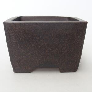 E-bonsai Miska 10 x 10 x 7 cm barva hnědookrová