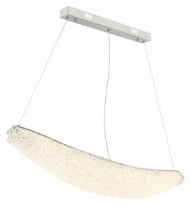 Závěsné svítidlo LED 2700–6000K chrómová IP20 GLOBO lighting KRISTALLA 68524-40