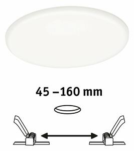 PAULMANN LED vestavné svítidlo Veluna VariFit IP44 3-krokové-stmívatelné kruhové 185 17,5W 4.000K satén 930.67