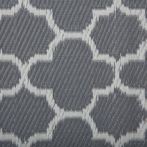 Venkovní šedý oboustranný koberec 90x180 cm SURAT