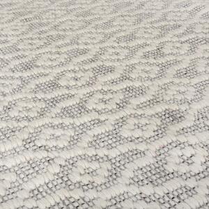 Flair Rugs koberce Kusový koberec Nur Wool Dream Grey/Ivory ROZMĚR: 80x150