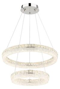 Závěsné svítidlo LED 2700–6000K chrómová IP20 GLOBO lighting LAUREL 67387-60