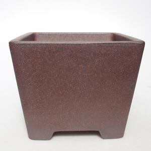 E-bonsai Miska 14 x 14 x 11 cm barva hnědá
