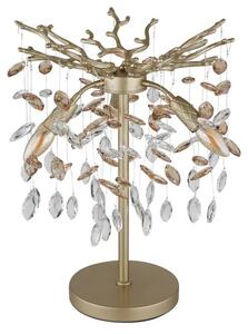 Stolní svítidlo 3x E14 zlatá, jantarová IP20 GLOBO lighting QUEENA 64138TG