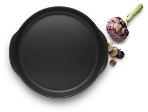 EVA SOLO Jídelní talíř se zaoblenými kraji 25 cm Nordic černý