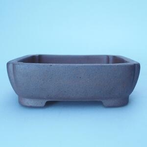 E-bonsai Miska 11,5 x 10,5 x 3,5 cm barva hnědá