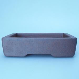 E-bonsai Miska 11 x 8 x 2,5 cm barva hnědá