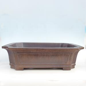 E-bonsai Miska 60,5 x 48 x 17 cm barva hnědá - POUZE OSOBNÍ ODBĚR nebo paletová přeprava
