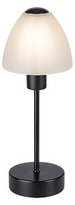 RABALUX Moderní stolní stmívatelná lampa LYDIA, 1xE14, 40W, černá 002296