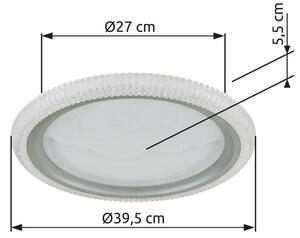 Stropní svítidlo LED 3000 / 4000 / 6500K šedá IP20 GLOBO lighting ODESSA 48494-28