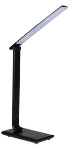 KANLUX Dotyková stmívatelná LED lampa PREDA, 7,3W, teplá bílá-studená bílá, černá 35780