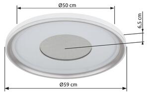 Stropní svítidlo LED 2700–6000K biela, champagne IP20 GLOBO lighting EILA 48558-60 časovač