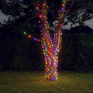 Solární světelné řetězy 5ks 5x200 LED pestrobarevné dovnitř/ven 328954