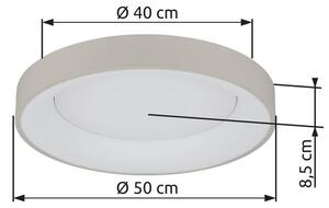 Stropní svítidlo LED 2700–6000K piesková IP20 GLOBO lighting GALLEGOS 48487-48 časovač