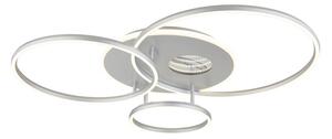 Stropní svítidlo LED 2700–6500K strieborná IP20 GLOBO lighting INVERTINA 48466-54A časovač