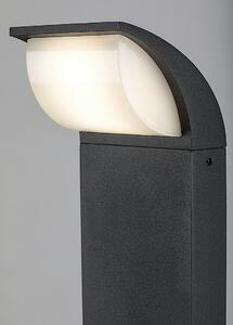 RABALUX Venkovní LED sloupek HONGKONG, 9W, denní bílá, 80cm, černý 007167