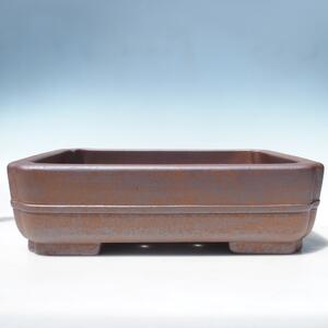 E-bonsai Miska 46 x 37,5 x 13,5 cm barva hnědá - POUZE OSOBNÍ ODBĚR nebo paletová přeprava