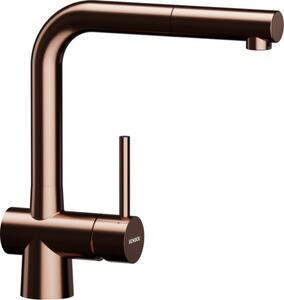 Schock Laios dřezová baterie s vytahovací koncovkou Copper Brushed 517120COB