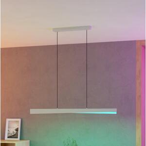 Eglo 901833 - LED RGBW Stmívatelný lustr na lanku BOLOGNANO-Z LED/19W/230V šedá