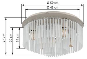 Stropní svítidlo 5x E27 piesková IP20 GLOBO lighting GORLEY 15698D1B
