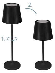 Eglo 75794 - LED Stm. venk. stolní lampa CABOZO LED/3,8W/5V 2000 mAh IP44 černá