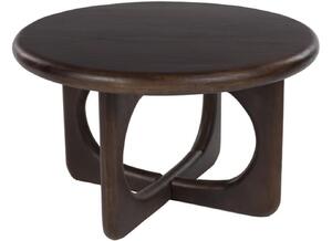 Housecraft Living Hnědý dřevěný konferenční stolek Jani ø 60 cm