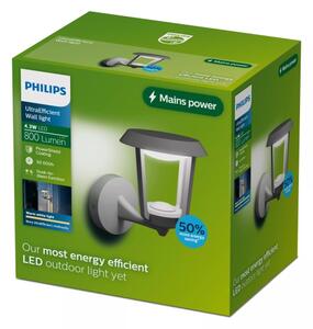 Philips - LED Venkovní nástěnná lampa NUVY LED/4,3W/230V 2700K IP44