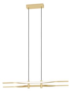 Eglo 901226 - LED Lustr na lanku COLMEAL LED/21W/230V zlatá