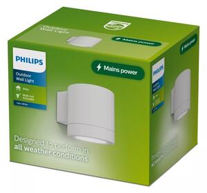Philips - Venkovní nástěnné svítidlo FYLX 1xGU10/5W/230V bílá IP44