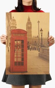Plakát úžasné stavby, Big Ben, č.246, 50.5 x 36 cm