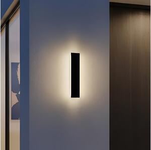 LED Venkovní nástěnné svítidlo MIRANA LED/8W/230V 4000K IP44 30 cm černá