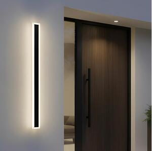 LED Venkovní nástěnné svítidlo MIRANA S LED/25W/230V 4000K IP44 120 cm černá