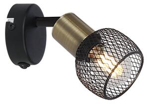 Globo 54028-1 - Nástěnné bodové svítidlo FIASTRA 1xE14/40W/230V