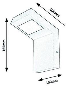 Rabalux - LED Venkovní nástěnné svítidlo LED/9W/230V IP44