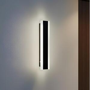 LED Venkovní nástěnné svítidlo MIRANA S LED/8W/230V 4000K IP44 30 cm černá