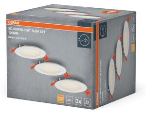 Osram - SADA 3x LED Podhledové svítidlo SPOT LED/8W/230V 3000K bílá