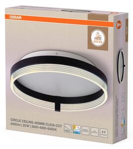 Osram - LED Stropní svítidlo DECOR CIRCLE LED/25W/230V pr. 40 cm černá/bílá