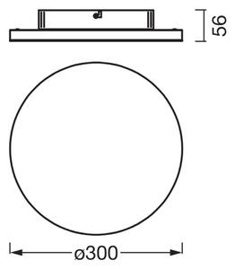 Osram - LED Stropní svítidlo PLANON LED/20W/230V 3000K pr. 30 cm bílá